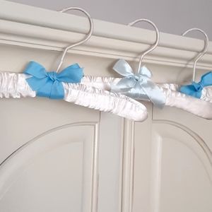Satin baby hangers
